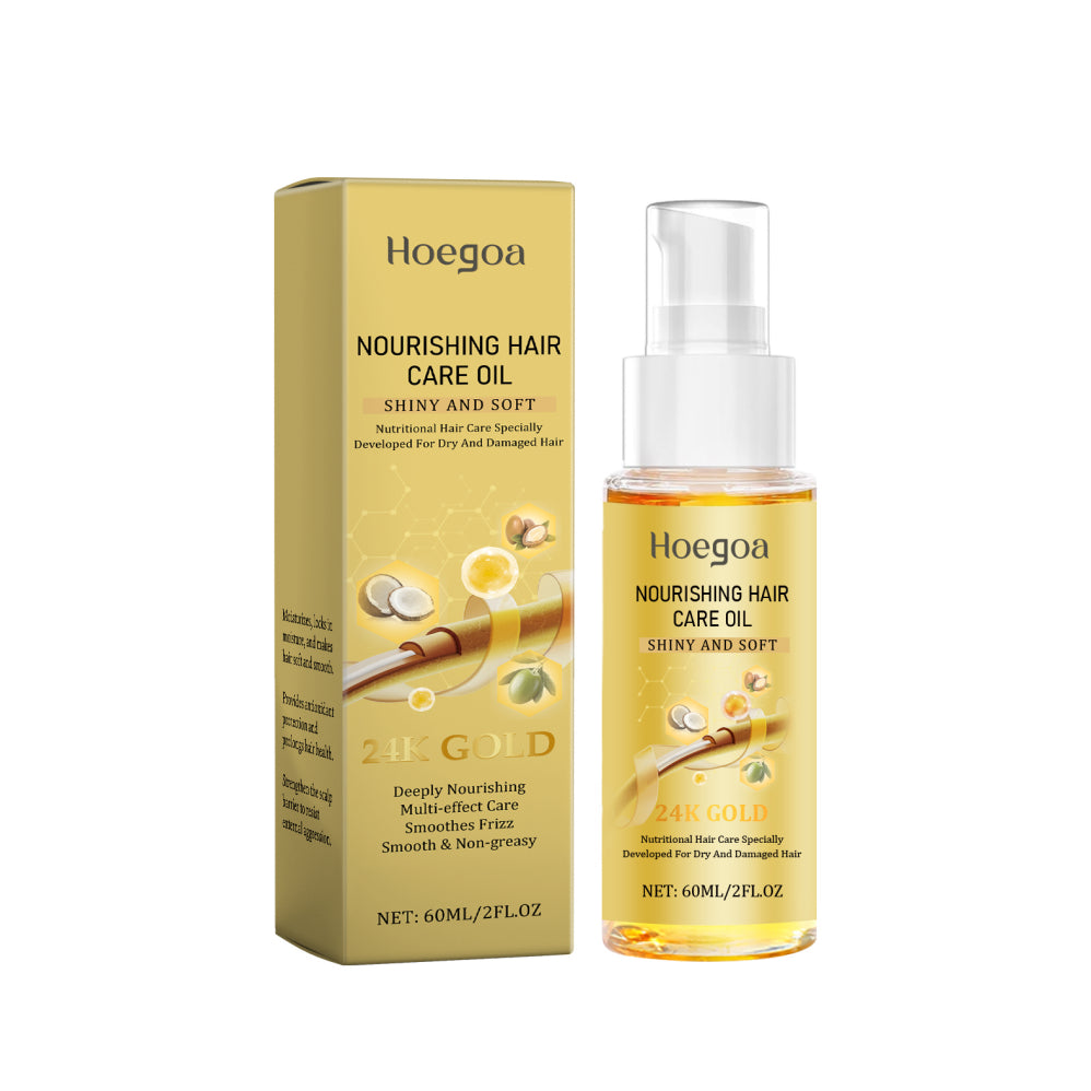 HoeGoa Hair Care Oil Deeply Nourishes And Soothes Dry Hair