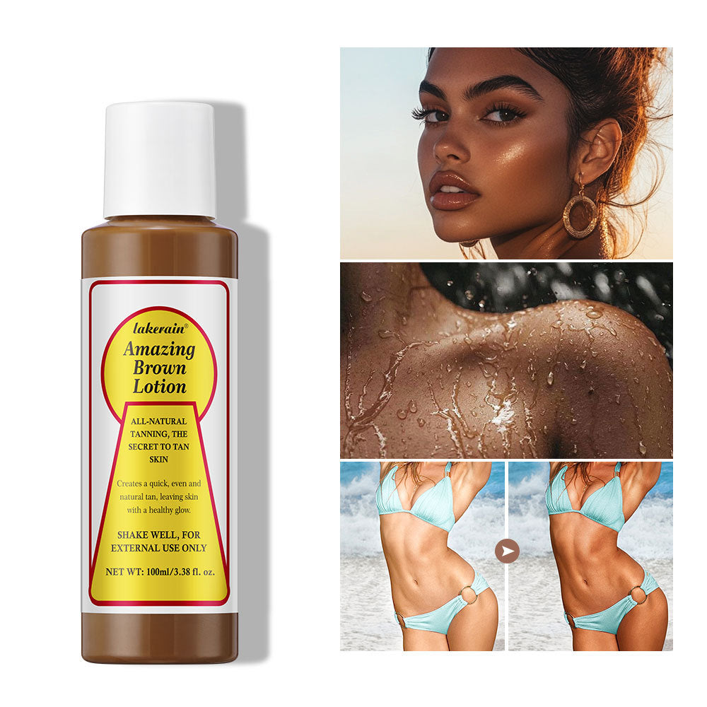 Lakerain Sun Tanning Tanning Cream Beach Sunbathing Bronze