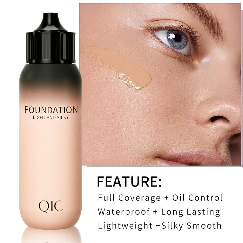 QIC Little Milk Bottle Concealer Foundation Hydrating Clear Waterproof