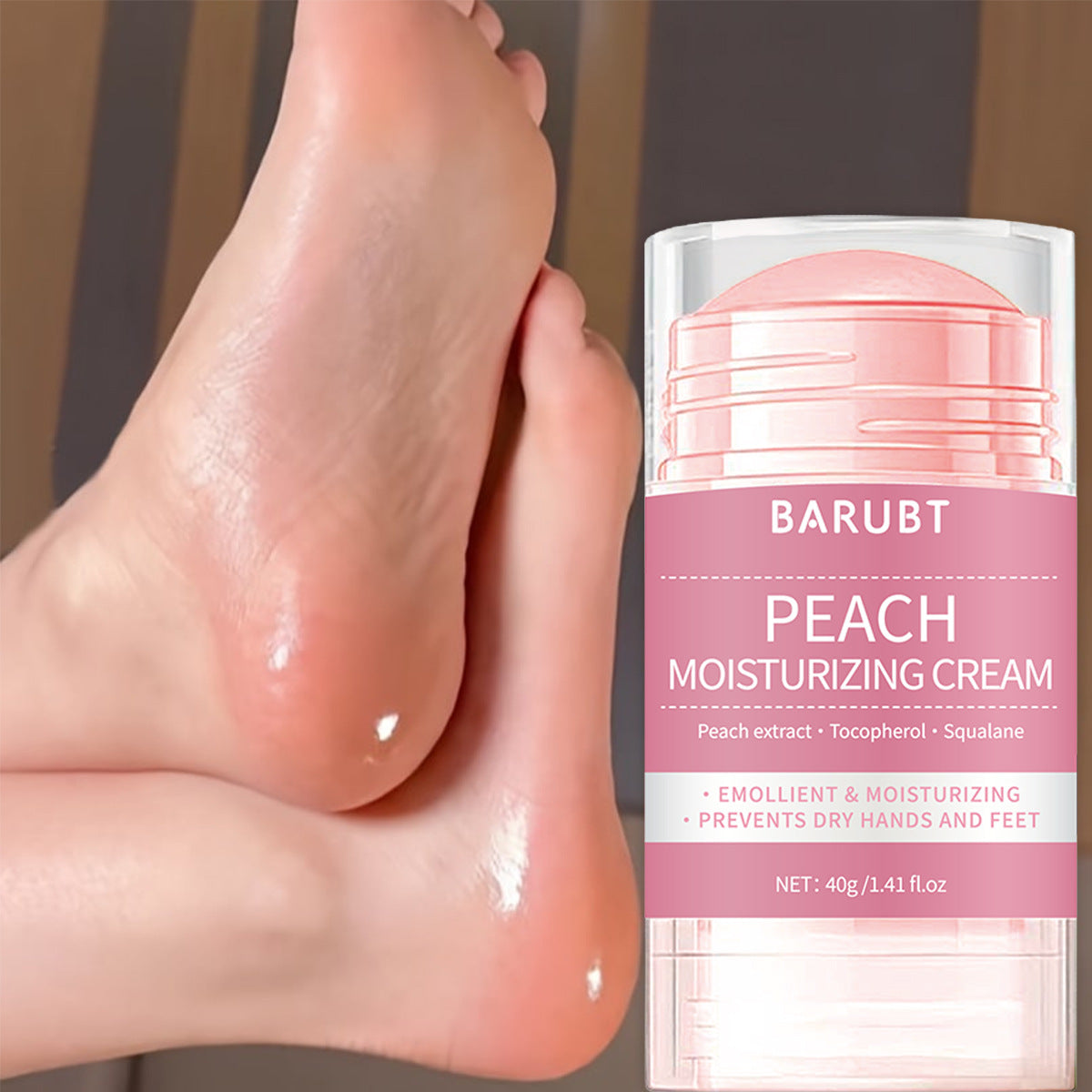 BARUBT Hand And Foot Cream Peach Moisturizing Cream