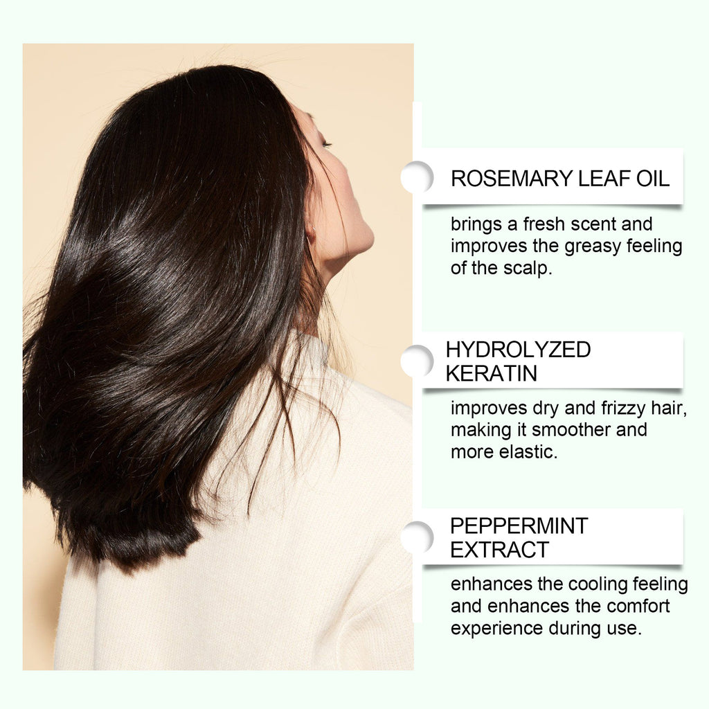 HoeGoa Rosemary Care Gentle Cleansing Nourishing Scalp Natural & Fluffy Shampoo Hair Care
