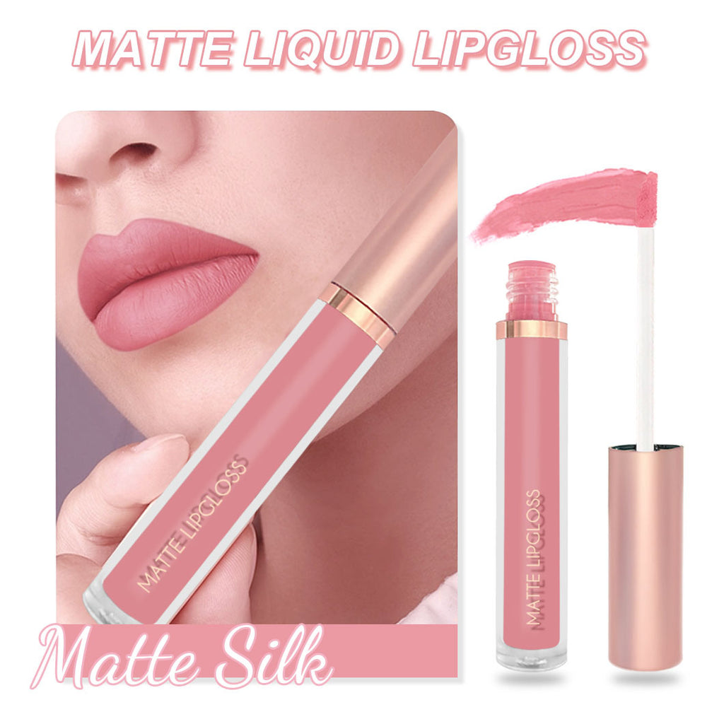 Mirsist 12-color Nude Jam Matte Lip Gloss Does Not Fade