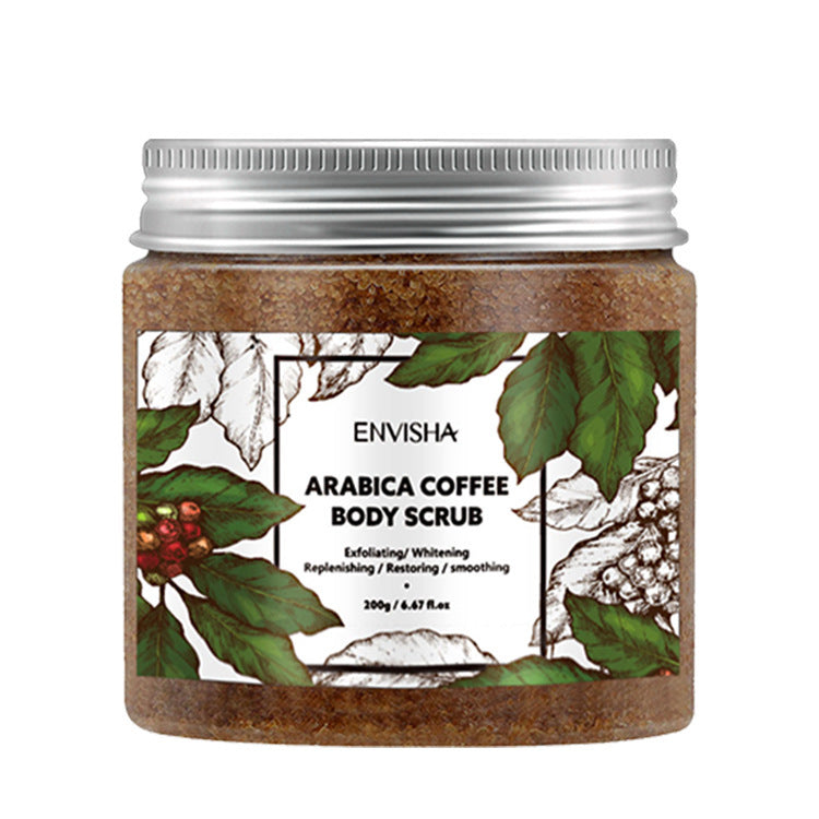 Envisha Coffee Scrub Cream Moisturizing Deep Cleansing Exfoliating Body Scrub Cream
