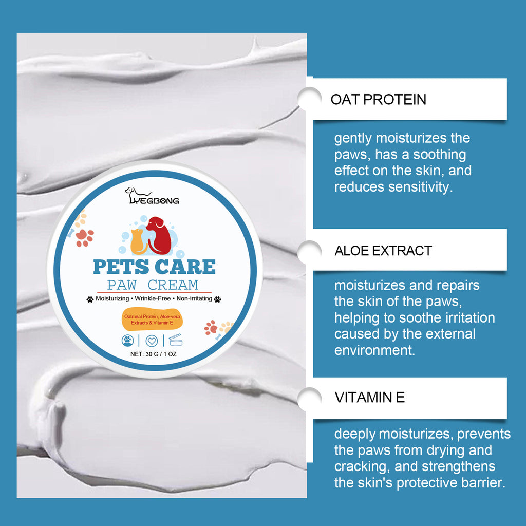Yegbong Pet Paw Care Cream Deep Moisturizing