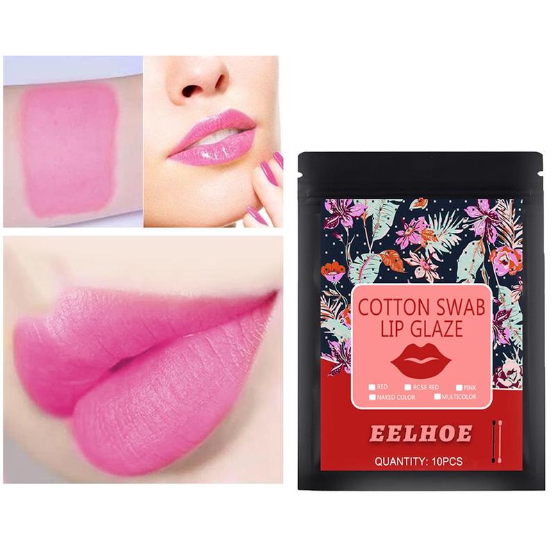 Tatto lipstick Cotton Swab Cigarette Case Lip Glaze