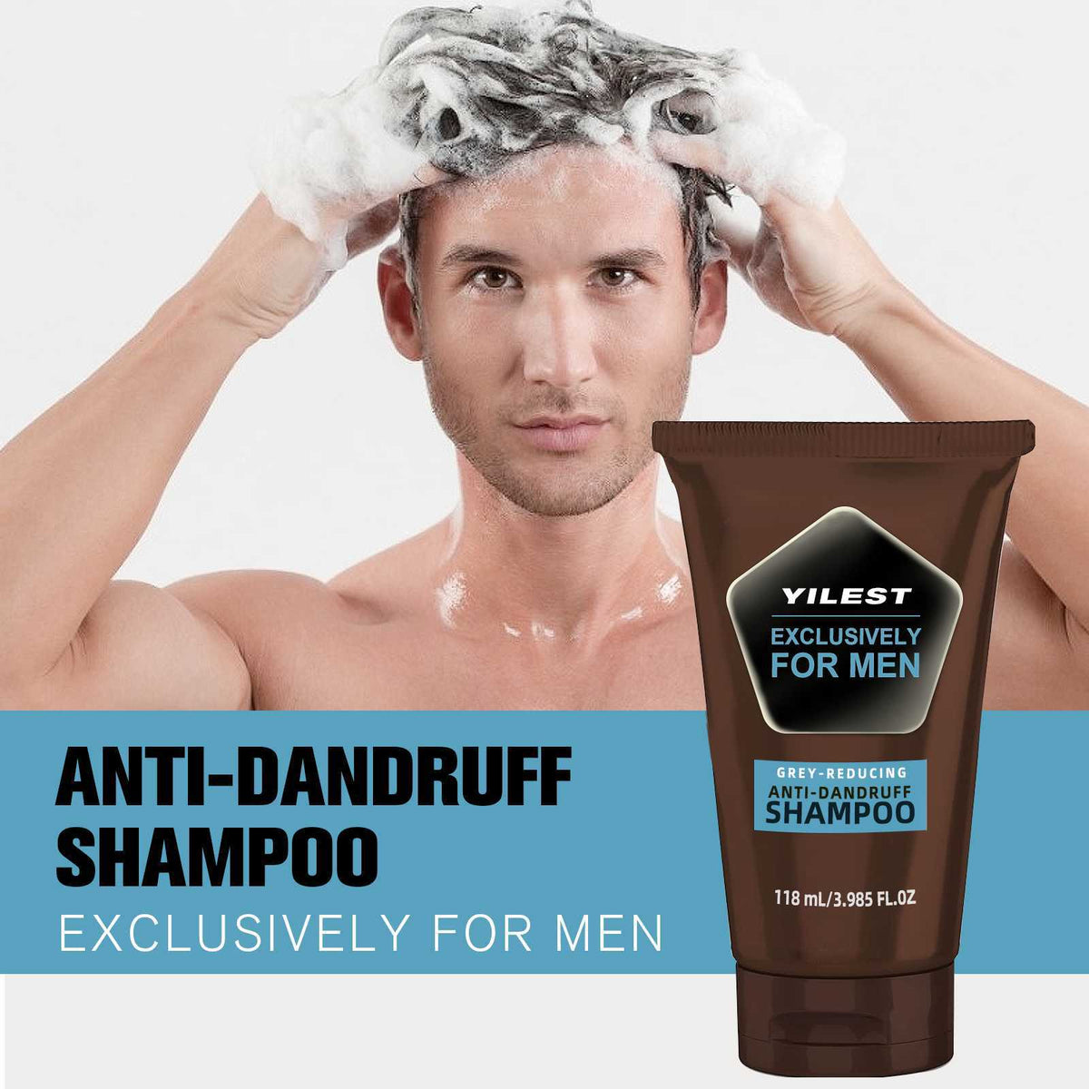 Yilest Anti-dandruff Shampoo Deep Cleansing Moisturizing Shampoo