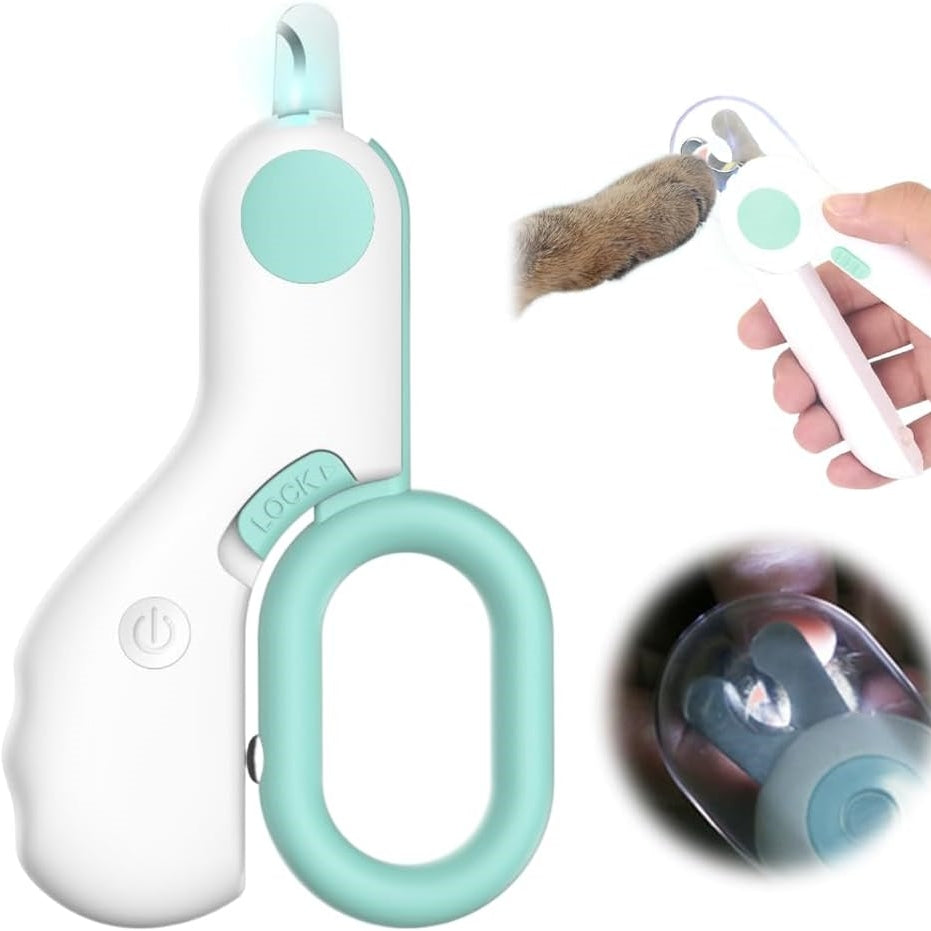 LED Pet Nail Clipper Cat Nail Clipper With Light Led Pet Nail Clippers For Cats Dogs Trim Your Pets Nails Easy And -Free Grooming Tool Pet Nail Clippers