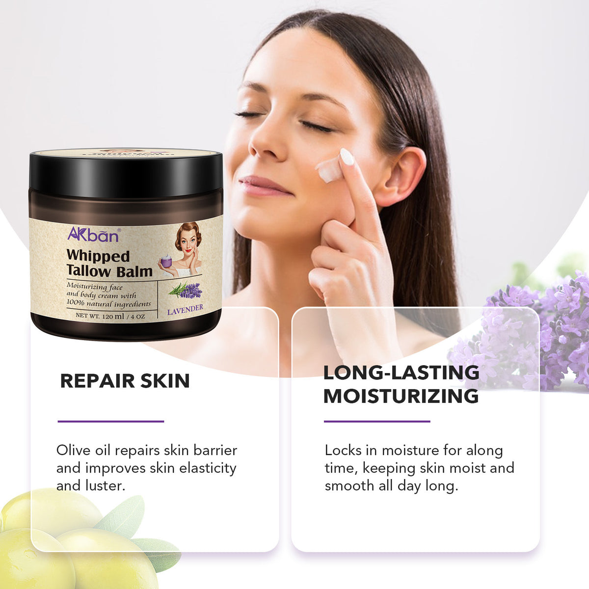 AKBAN Butter Anti-chapping Nourishing Moisturizing Nourishing Cream