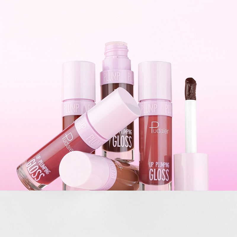 Pudaier Ginger Lip Moisturizing Does Not Fade Nonstick Cup Lip Lacquer