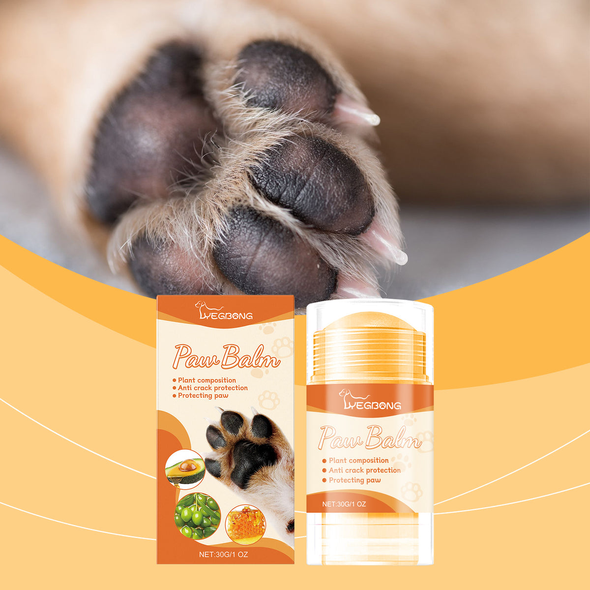YEGBONG Pet Foot Care Claw Cream