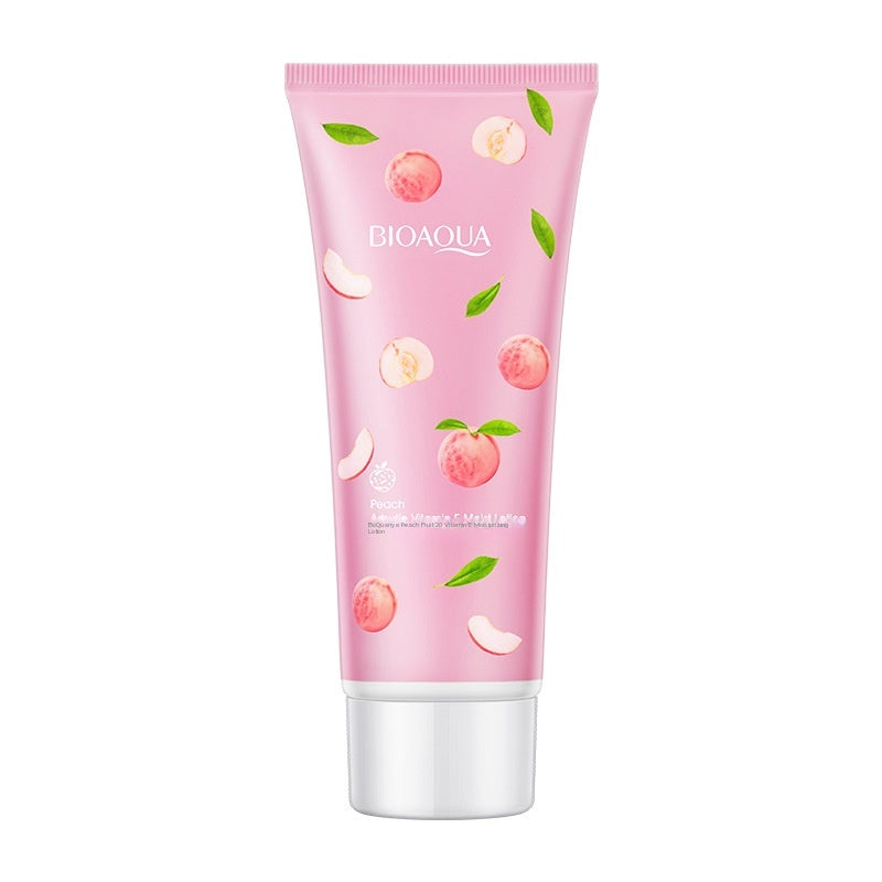 Bioaqua Peach Lactic Acid Bacteria Vitamin E Body Lotion Moisturizing Mild Body Lotion