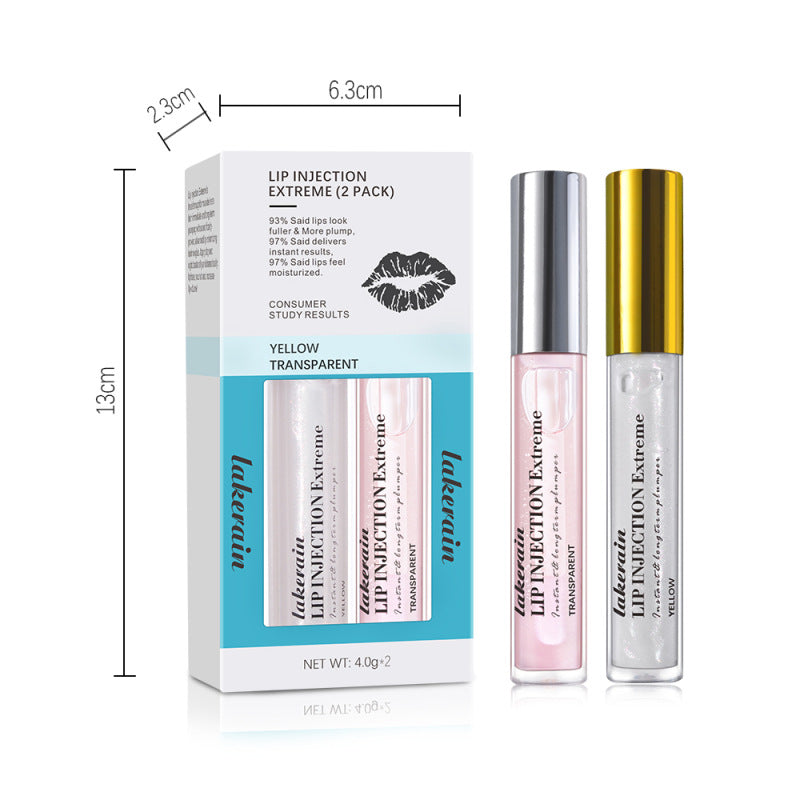 Lakerain Moisturizing Transparent Big Mouth Lip Gloss