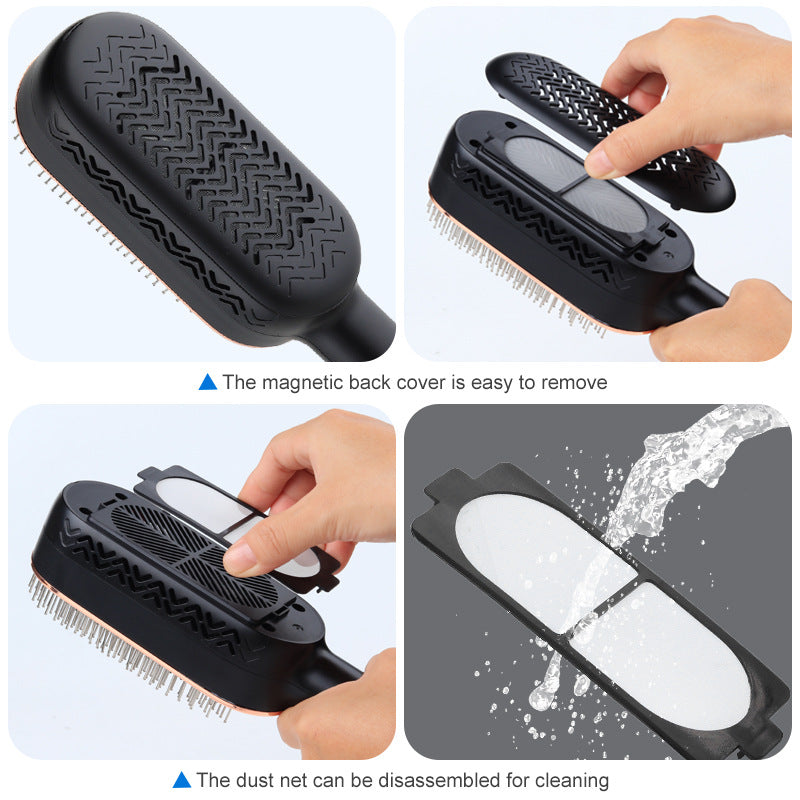 CryoCare Ladies Ice Anion Blue Light Comb Straight Hair