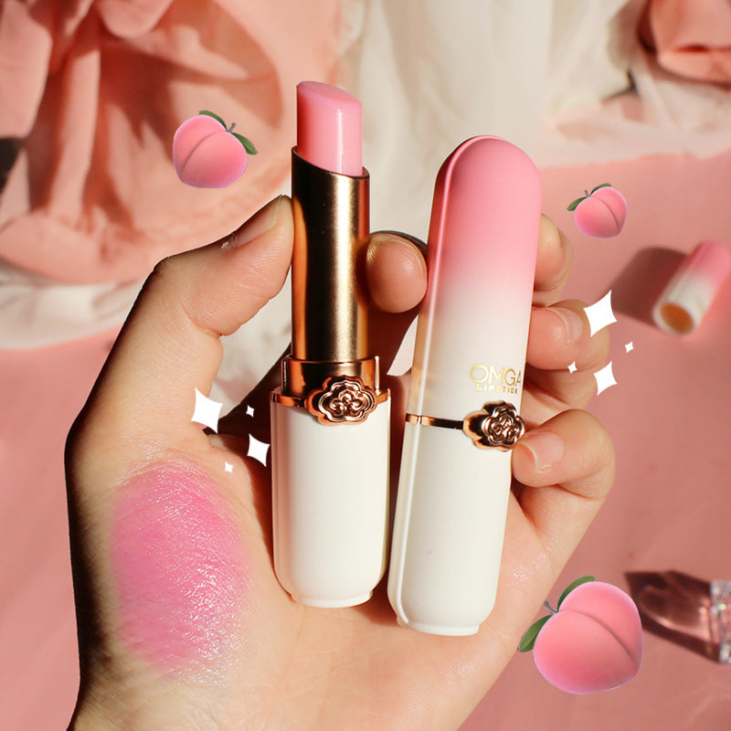 OMGA Peach Color Changing Jelly Lipstick