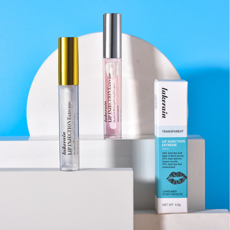 Lakerain Moisturizing Transparent Big Mouth Lip Gloss