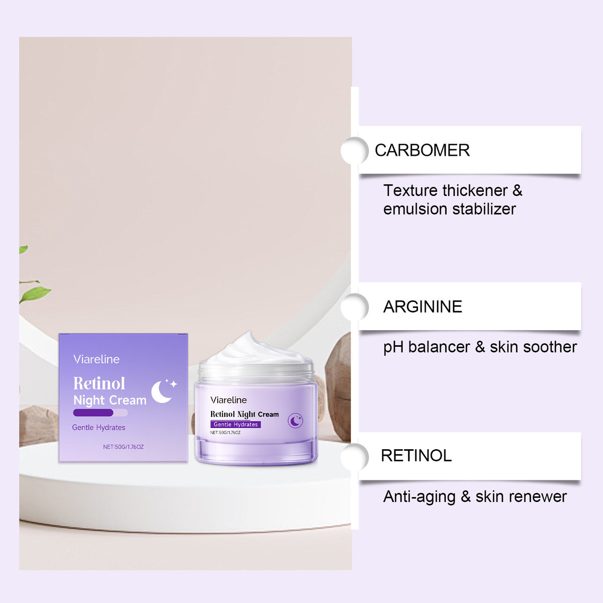 Viareline Nourishing Moisturizing Cream