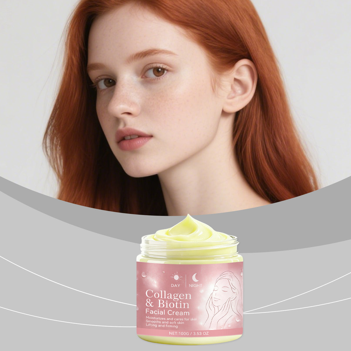 Collagen & Biotin Day And Night Cream
