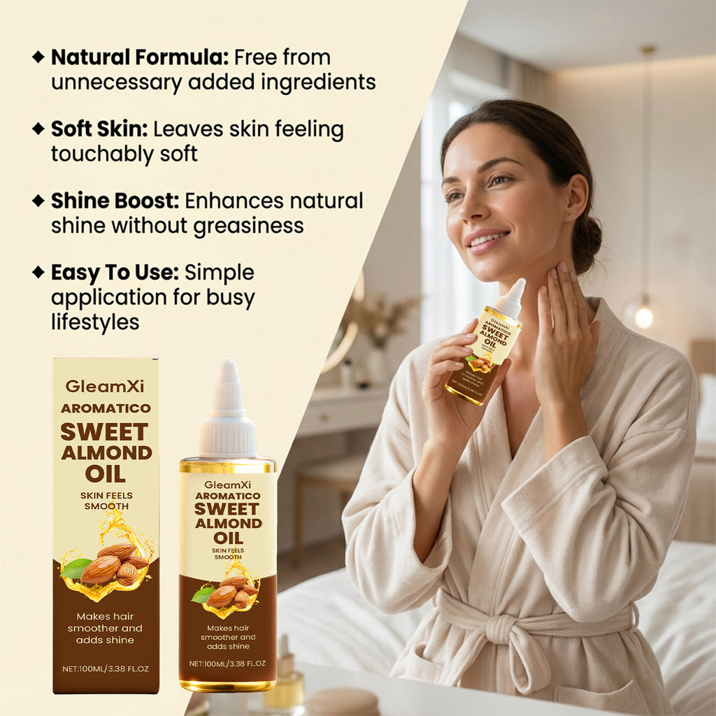 GleamXi Almond Beauty Oil