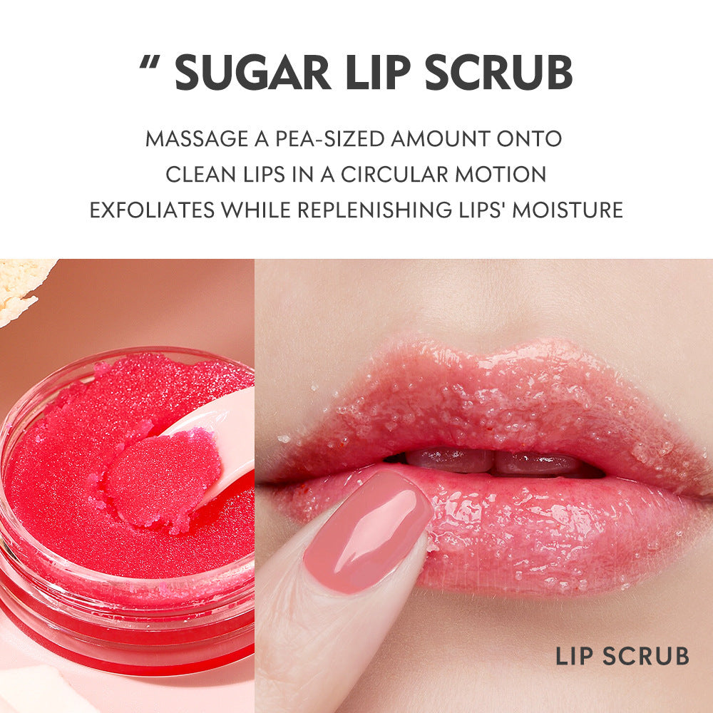 Pudaier Exfoliating Lip Scrub Cream Nourishing Moisturizing