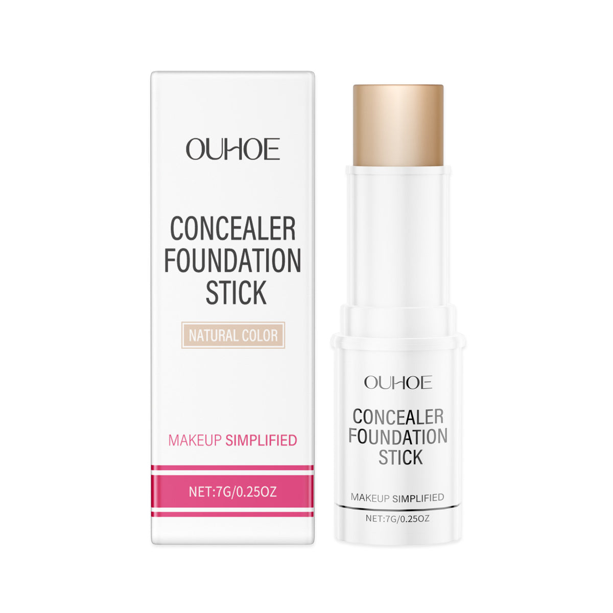Ouhoe Concealer Stick Foundation Portable Waterproof And Sweatproof