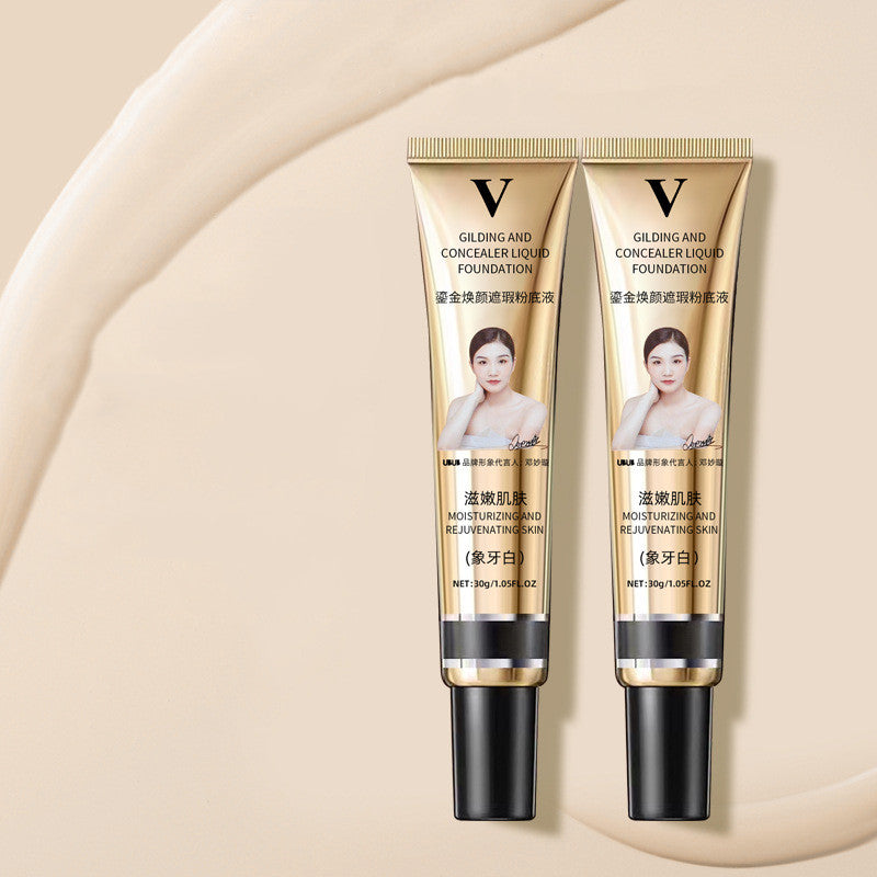 V Isolation Moisturizing Gilt Concealer Liquid Foundation