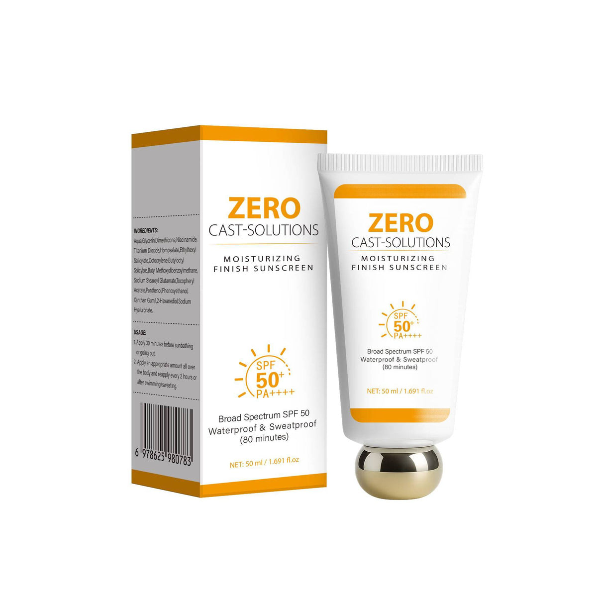 Zero Cast-Solutions Flaw Moisturizing Protective Cream 50ml