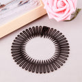Cute Rice Noodle Spring Comb Wig Inserting Accessories