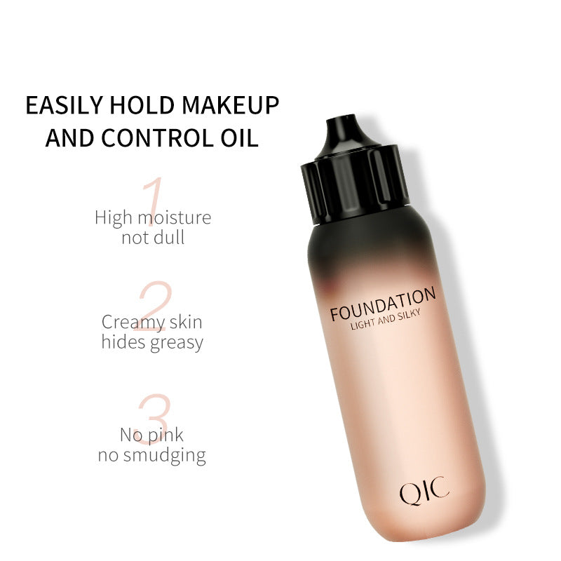 QIC Little Milk Bottle Concealer Foundation Hydrating Clear Waterproof