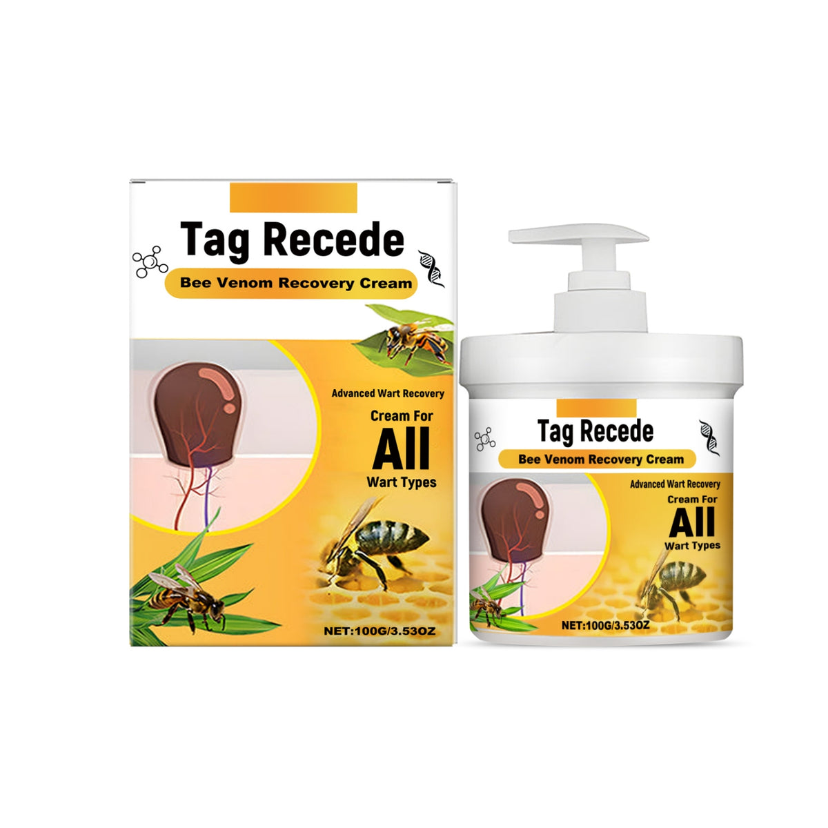 Tag Recede Skin Removal Care Cream