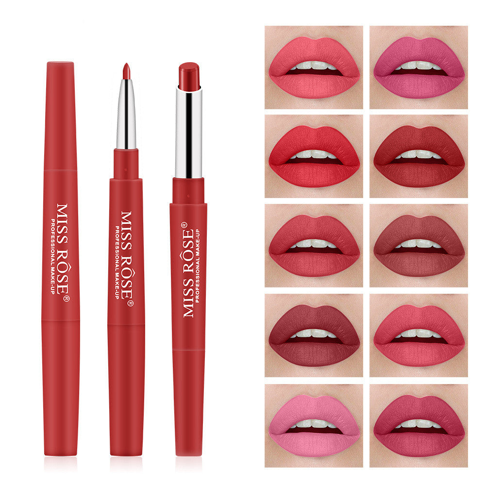 MissRose Creative Automatic Rotating Multifunctional Waterproof Lipstick