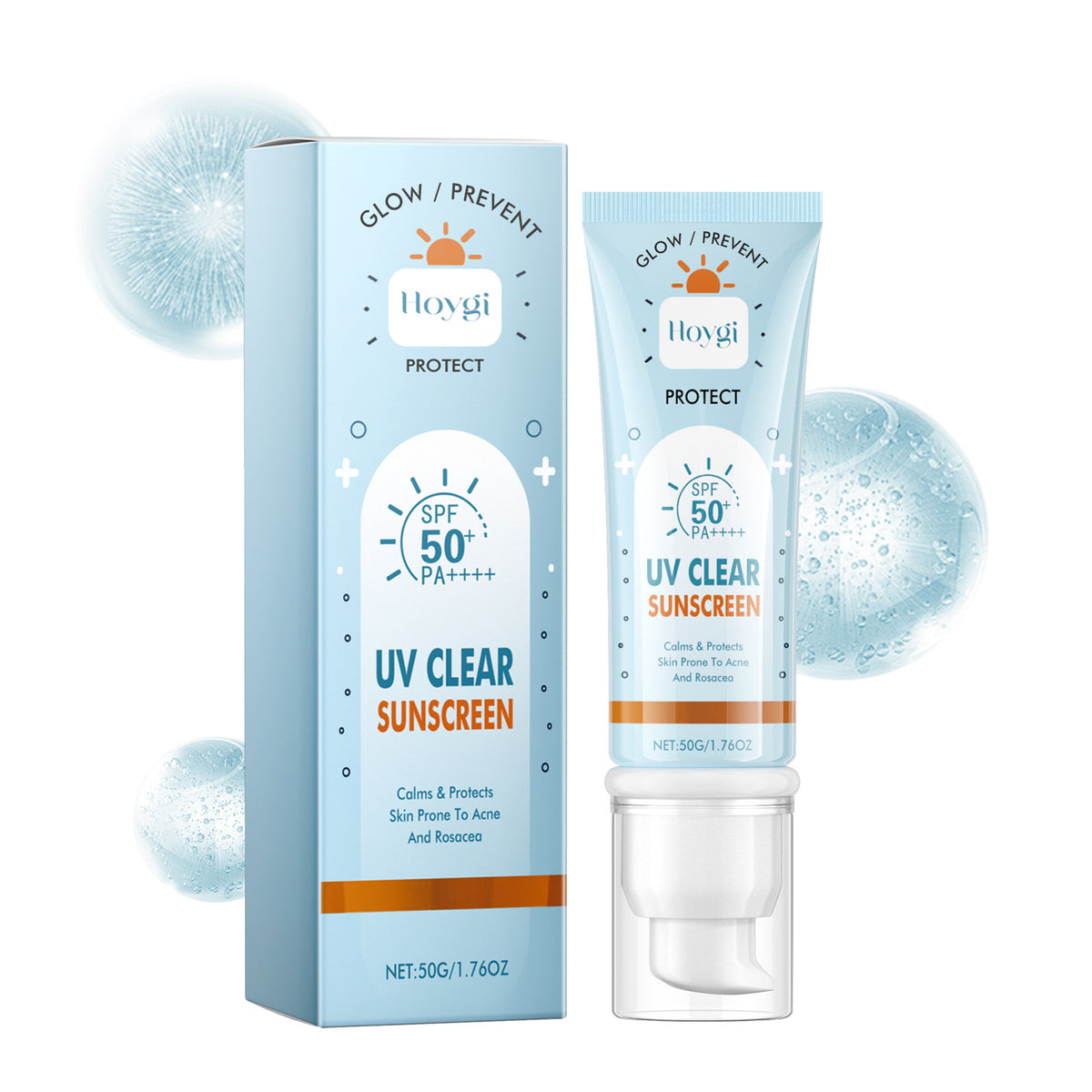 Hoygi Refreshing Protective Cream Summer Outdoor