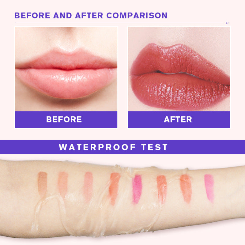 Ibcccndc Tear-off Lip Gloss Non-fading Matte Lipstick