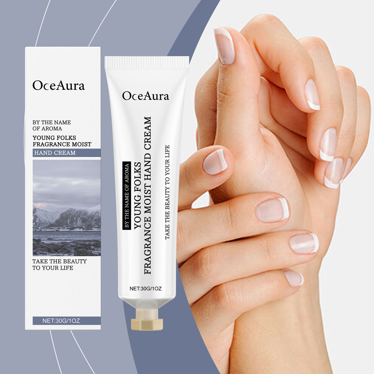 OceAura Moisturizing Fragrance Hand Cream