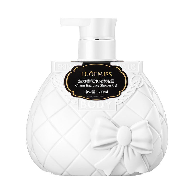 LoufMiss Fragrance Soft Shampoo Deep Cleansing Shampoo Improve Frizzy Hair Delicate Shower Gel