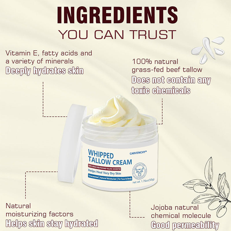 Carvenchy Cow Fat Cream Facial Moisturizing Cream