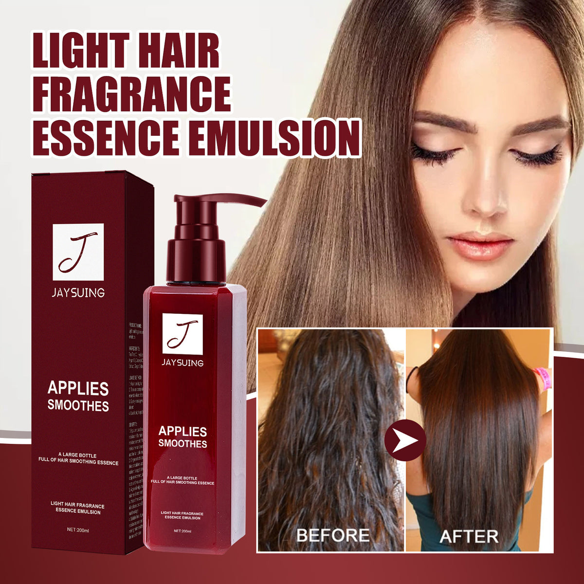 Jaysuing Hair Nourishing Damaged Dry Manic Moisturizing Soft Hair Conditioner