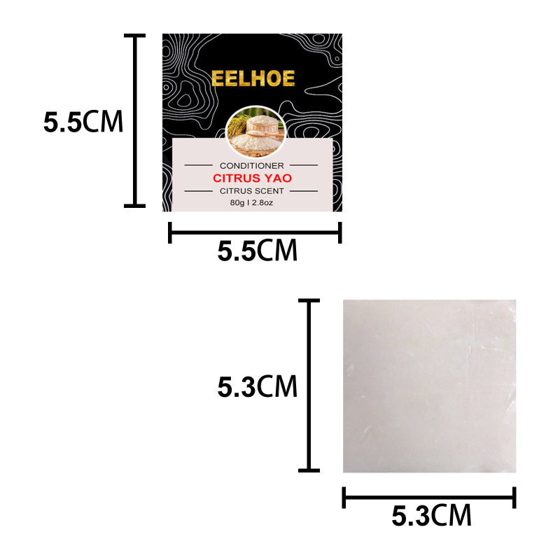 Eelhoe Rice Care Softening Repair Split Ends Shampoo Nourishing Hair Soap