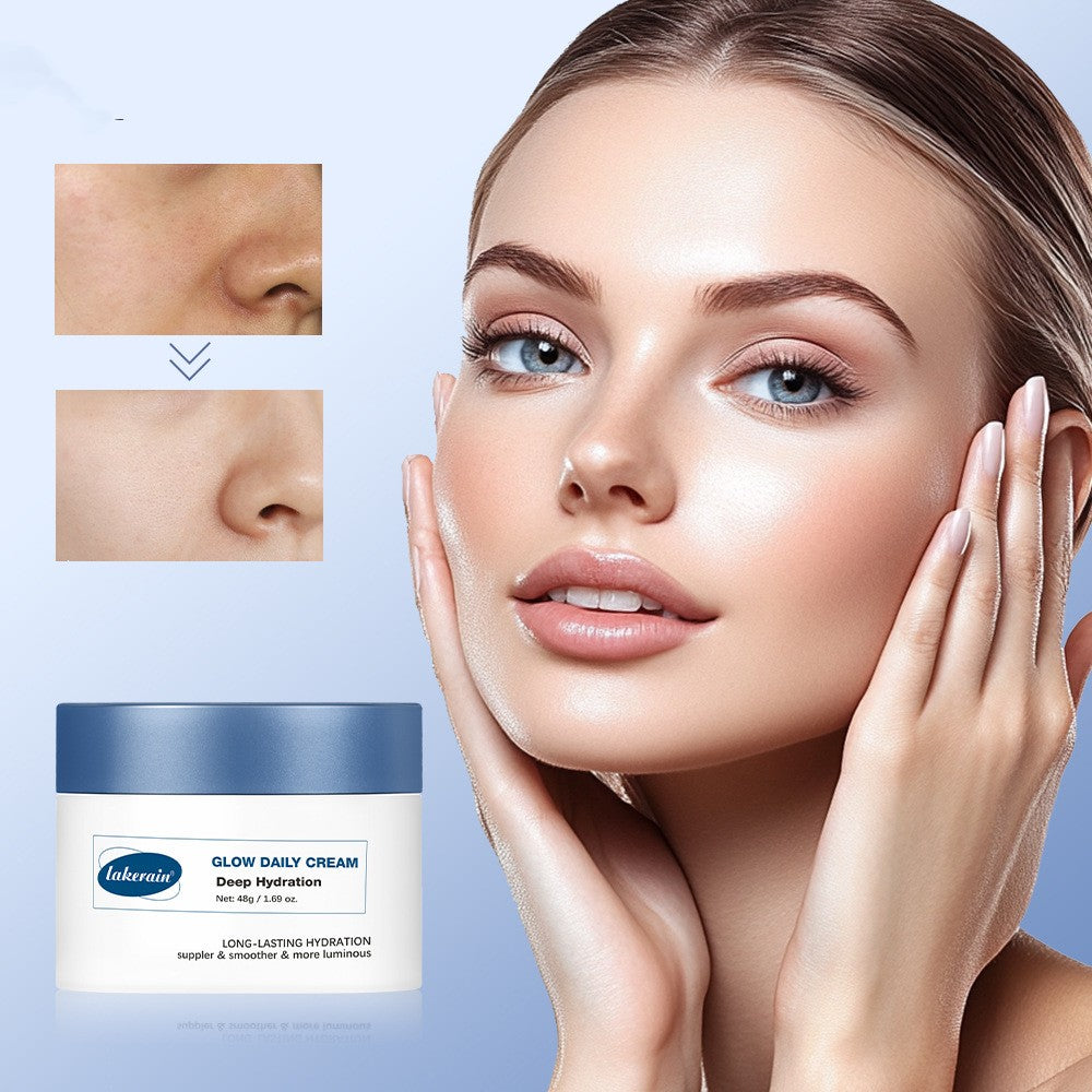 Lakerain Glossy Daily Cream Face Dry Peeling Moisturizing
