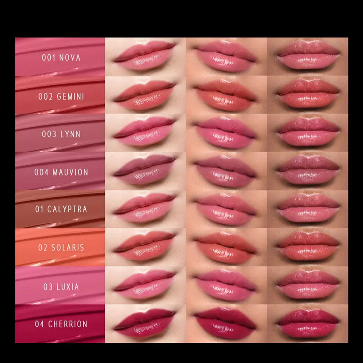 Barvena Mirror-like Water Glow Long-lasting Moisturizing Waterproof Non-transfer Lip Gloss