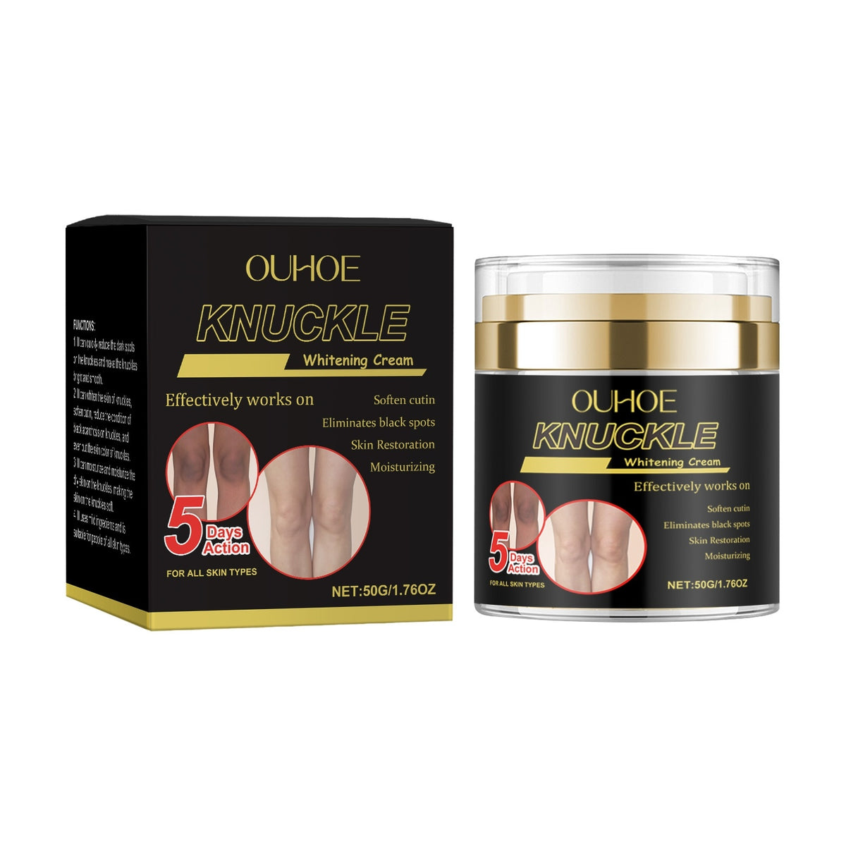 Ouhoe Finger Body Brightening Cream Removes Dark Spots
