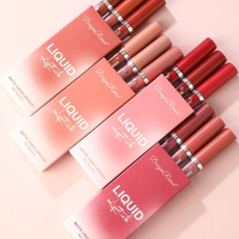 Dragon Ranee 3 Pack Suit Lip Lacquer Velvet Matte Matte