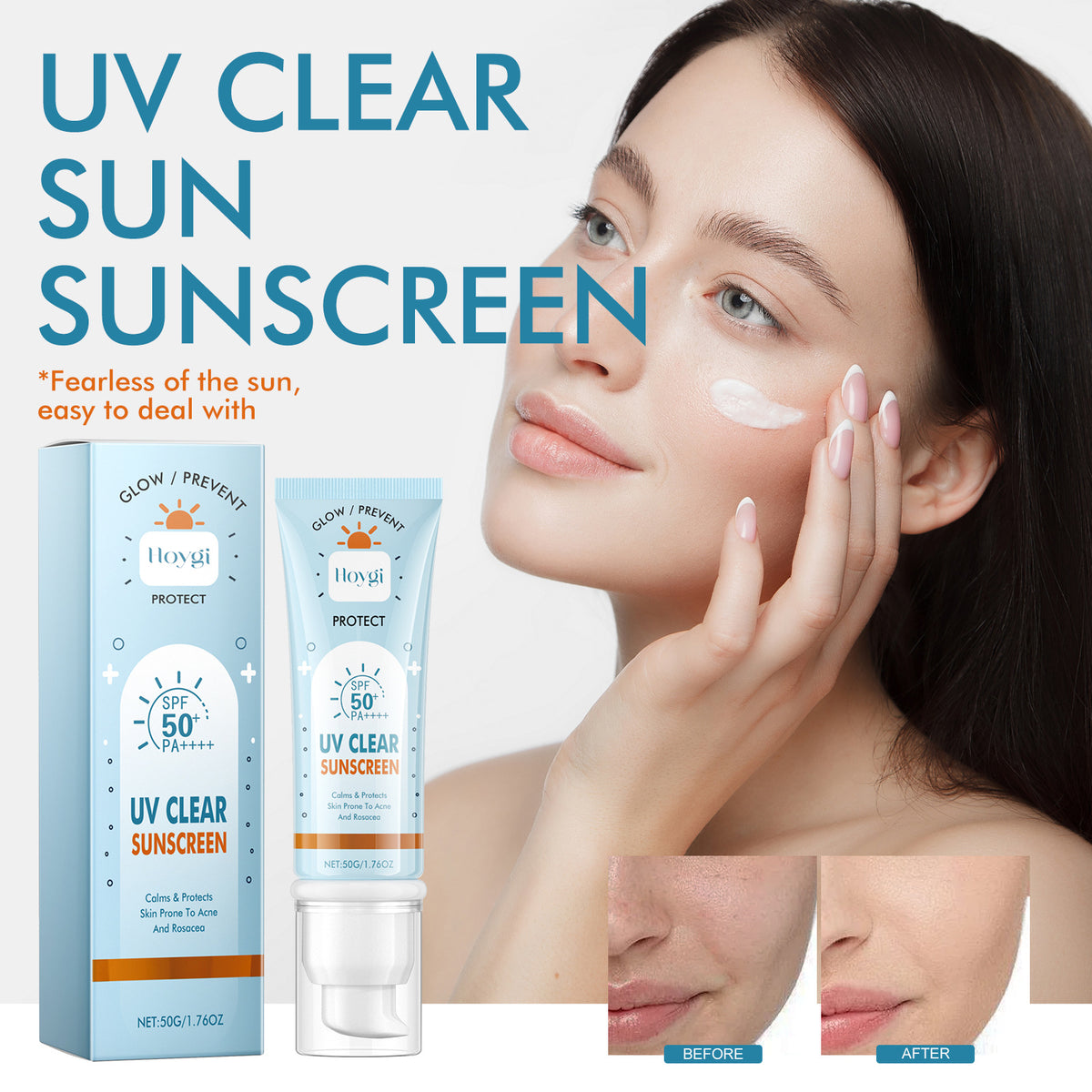 Hoygi Refreshing Protective Cream Summer Outdoor