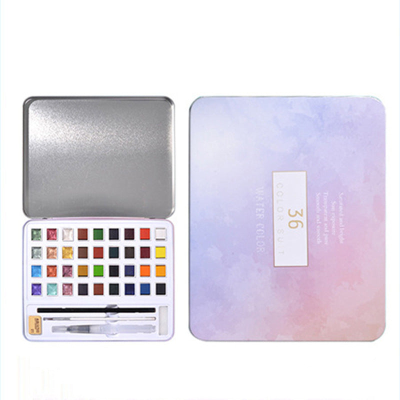 Metallic Gouache t Hand-painted Nail Art Solid