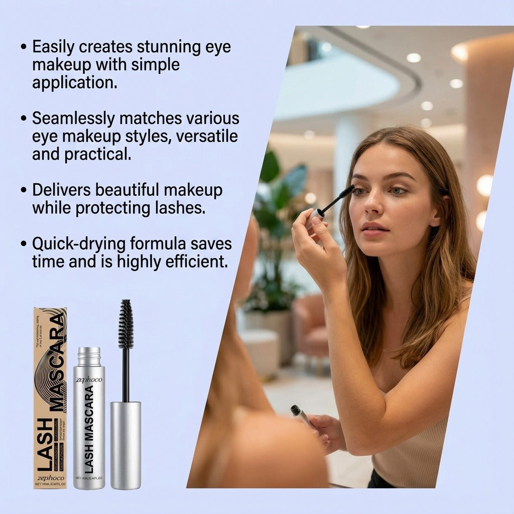 Zephoco Thick, Curling Mascara
