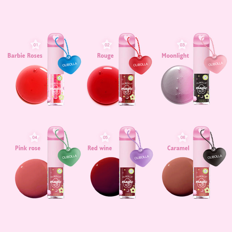 Olibolla Temperature Sensitive Color Change Lip Gloss Moisturizing And Nourishing