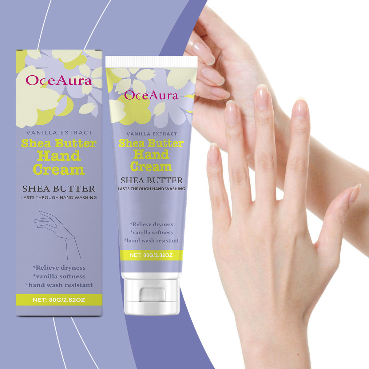OceAura Herb Foot Care Hydrating Portable Hand Cream