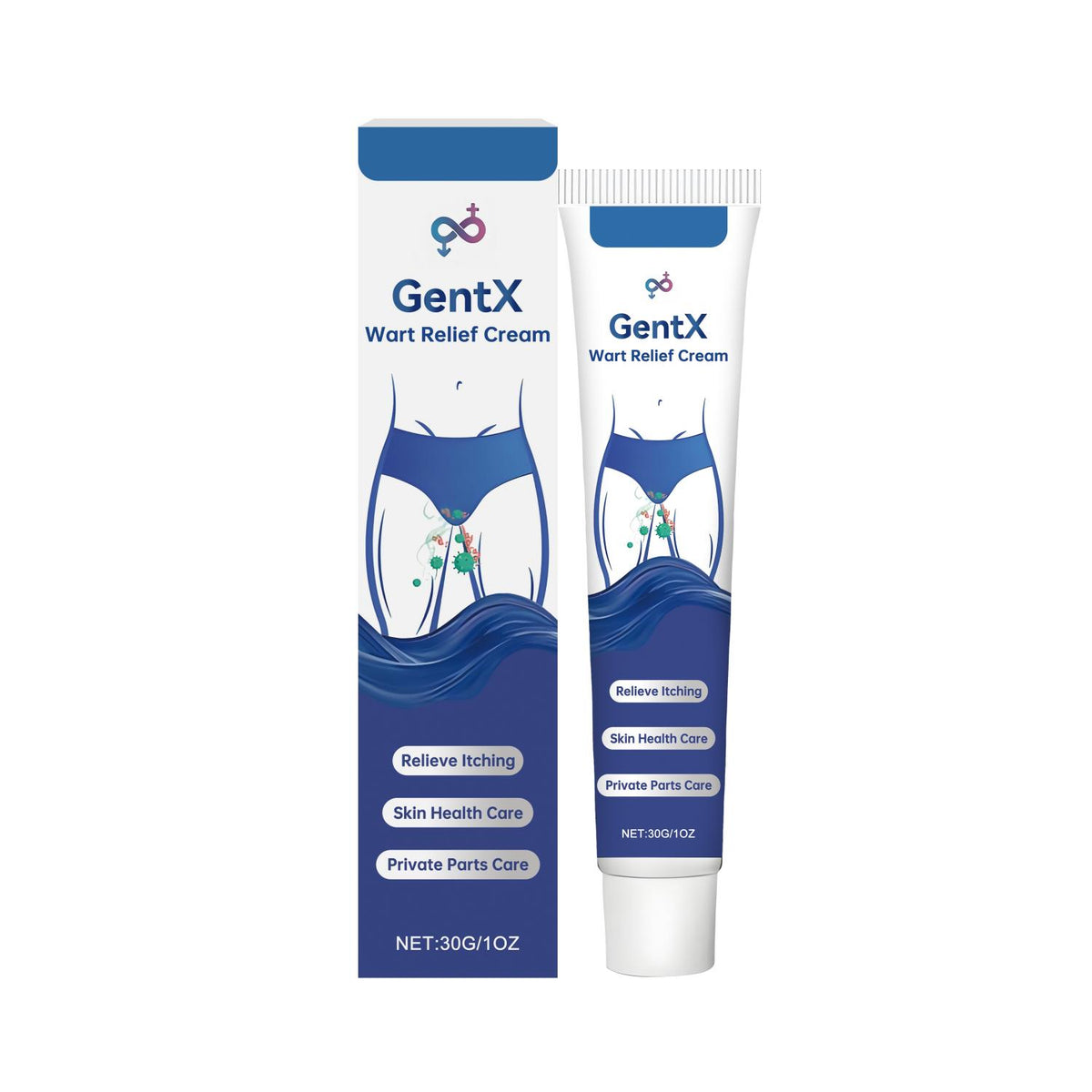 GentX Men's Intimate Care Cream