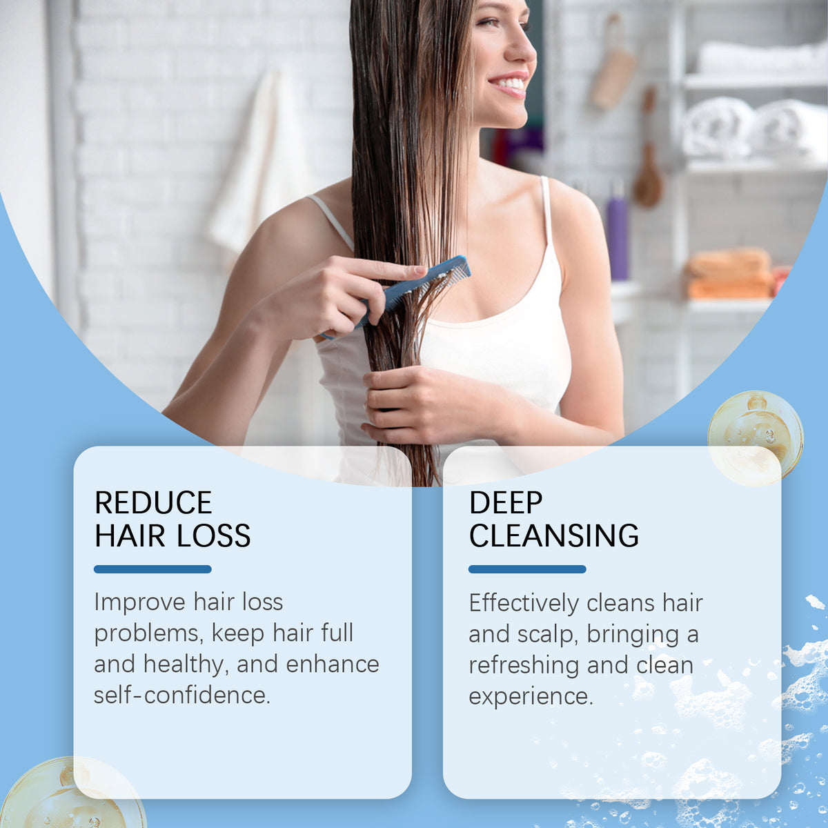 HoeGoa Mild Plant Shampoo Soap Cleaning Manual