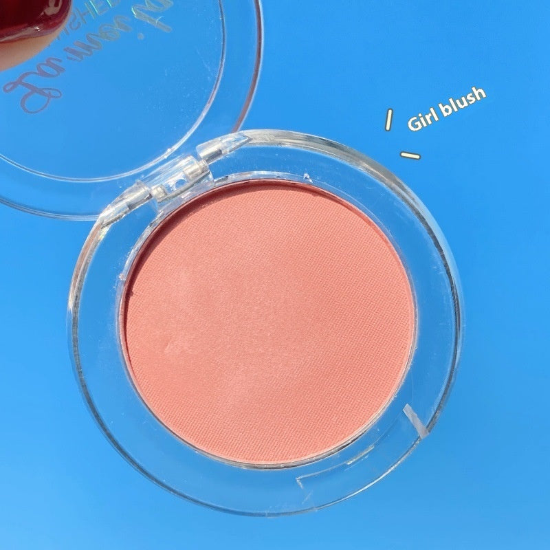La Mei La Women's Fashion Highlight Blush Makeup Palette Face Nourishing Pearlescent