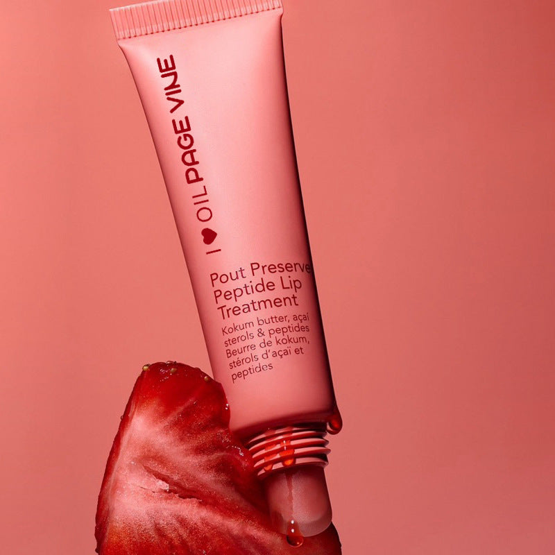 PageVine Polypeptide Lip Gloss Yellow Oil Moisturizing Liquid